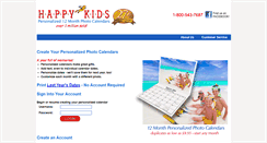 Desktop Screenshot of happykidscalendars.com